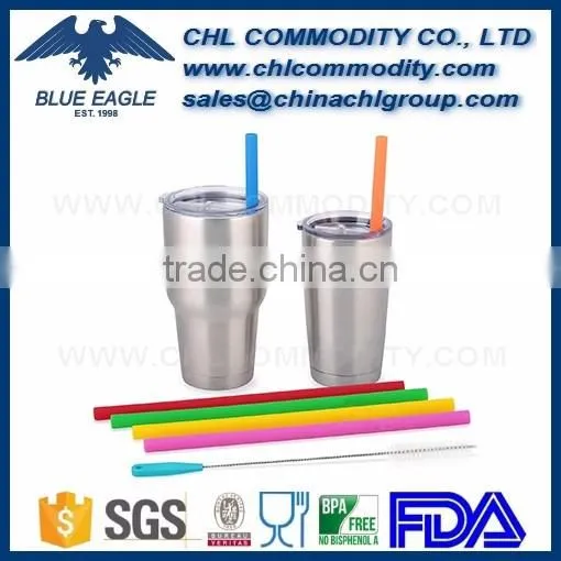 Hot Sale Custome Rubber Smoothies Silicone Straw photo-5