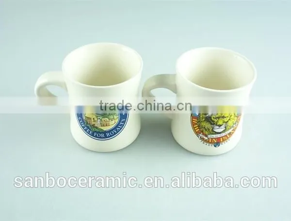 Ceramic Enamel Mug, Printed Enamel Mugs Stoneware Customized 12 Oz Promotion Mugs photo-2
