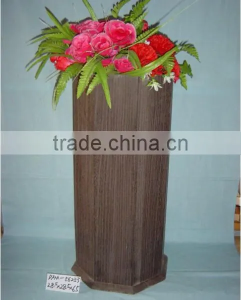 Antique Decorative Wooden Vase photo-2
