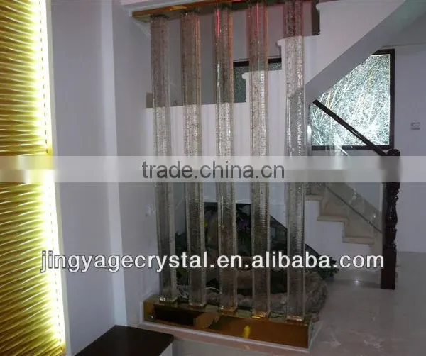 House Decoration Glass Pillars