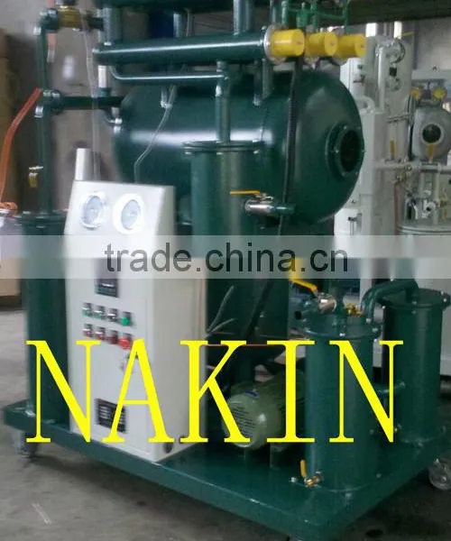 High Quality Nakin ZY Single Stage Vacuum Transformer Oil Purifier photo-2