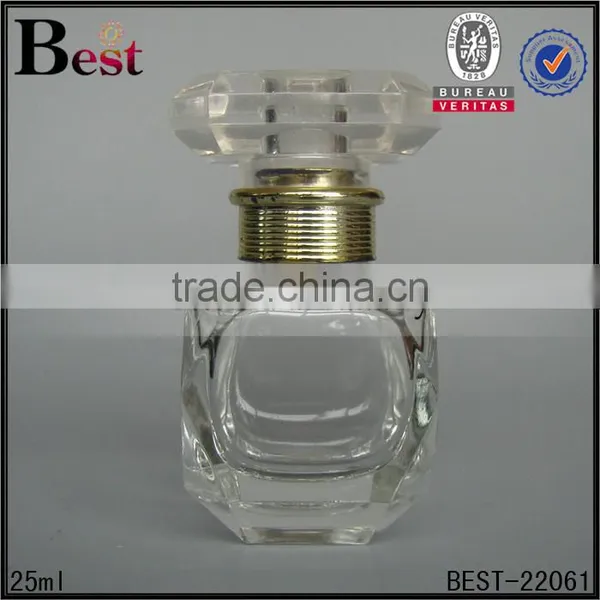 2017 Hot New Products 50ml Elegant Glass Bottle Custom Shape Perfume Glass Bottle Custom Shape photo-5