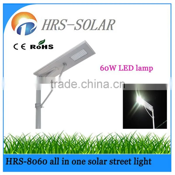 All in One Super Bright Energy Saving 18V 60W LED Solar Garden Lighting photo-6