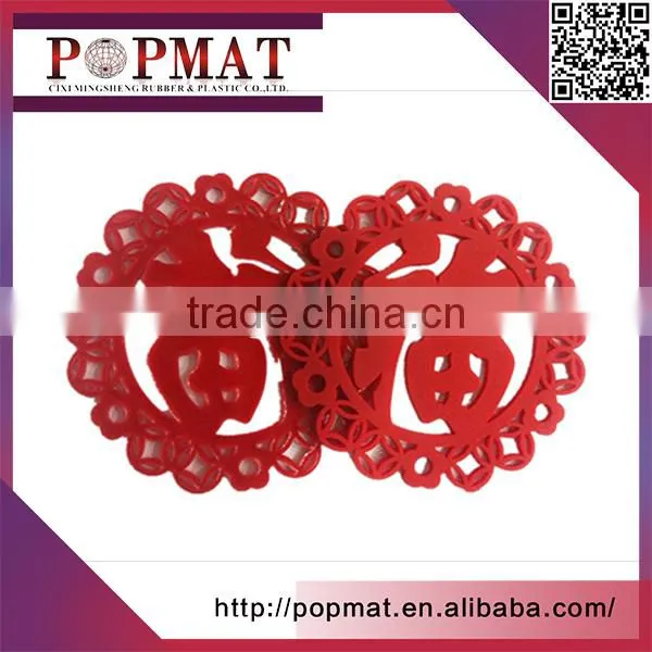 Wholesale Promotional Custom Silicone Rubber Coaster photo-3