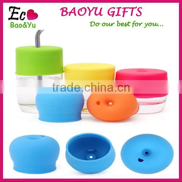 Rubber Silicone Cup Cover Food Grade Silicone Coffee Mug Cup Lids photo-2