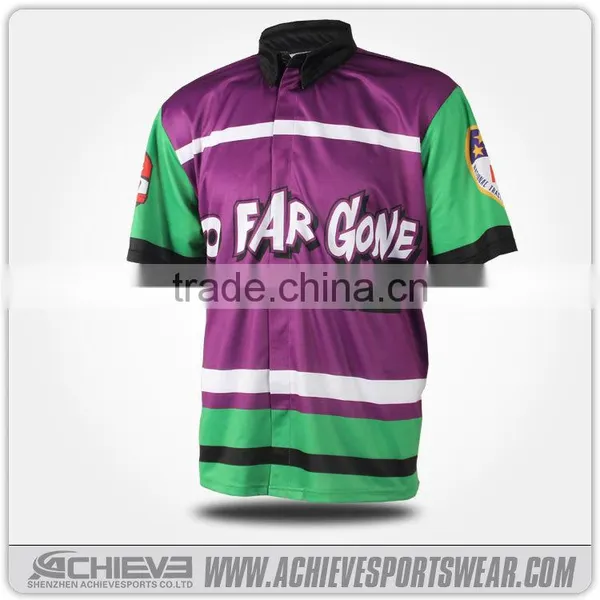 2016 Australia Design Custom Dye Sublimated Race Crew Shirts for Mens photo-3