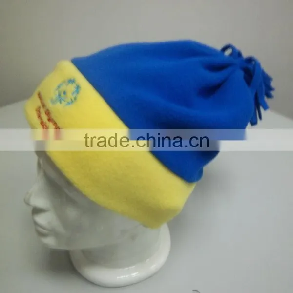 Wholesale Special High Quality Beanie Cap Custom Design Your Own Logo Polar Fleece Beanie Cap photo-2