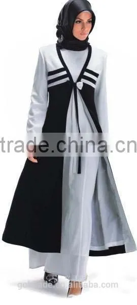 Latest Abaya Designs Black Abaya Wholesale 2016 Dubai Abaya photo-4