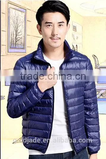 2016 Manufacturer Plus Size Hot Sales Economic Folding Ultralight Down Jacket for Man photo-2