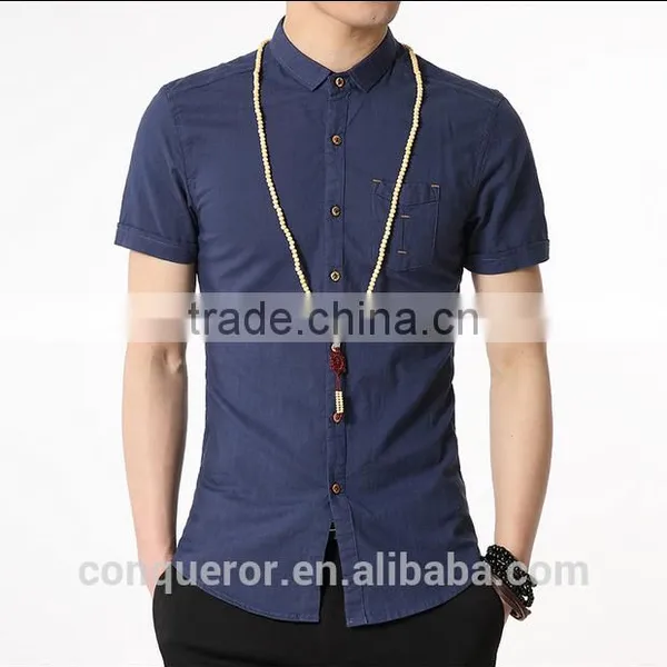Men's White Linen Shirt HOT! MSRL0044 photo-4