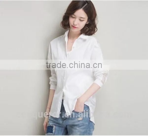 Hot 2016 Cotton Women Shirt Wear WMST0225 photo-3