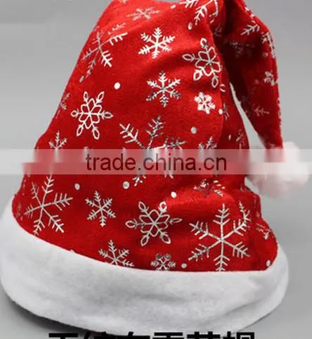 Christmas Party Red And White Cap For Claus Dress Costume Holiday Santa Hat photo-6