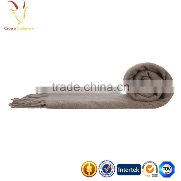 Soft Knitted Luxe Baby Wool Cashmere Blanket photo-5