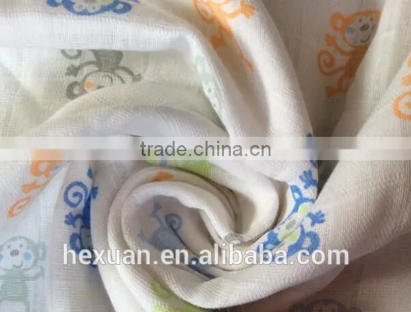 Many Designs You Can Choose ,hot Sales 100% Bamboo Baby Muslin Swaddle Blanket photo-3