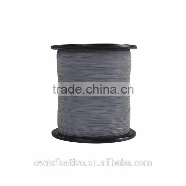 Double Sides 1.0mm Stitch Glass Beads Reflective Thread at the Edge of Webbing photo-2
