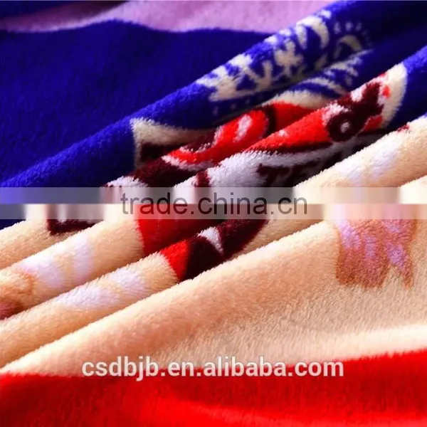 2017 NEW DESIGN COLORS STRIPES FLANNEL 4PCS BEDDING SET photo-6