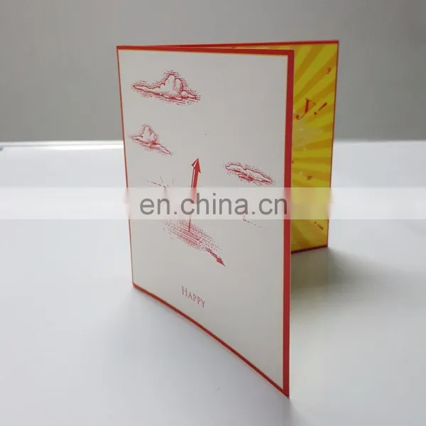 Custom Good Quality Led Flashing Light up Greeting Cards With Battery photo-2