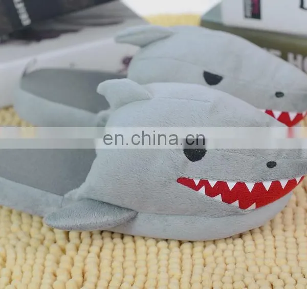 2016 Popular Cute Design Shark Animal Cartoon Kid Slippers