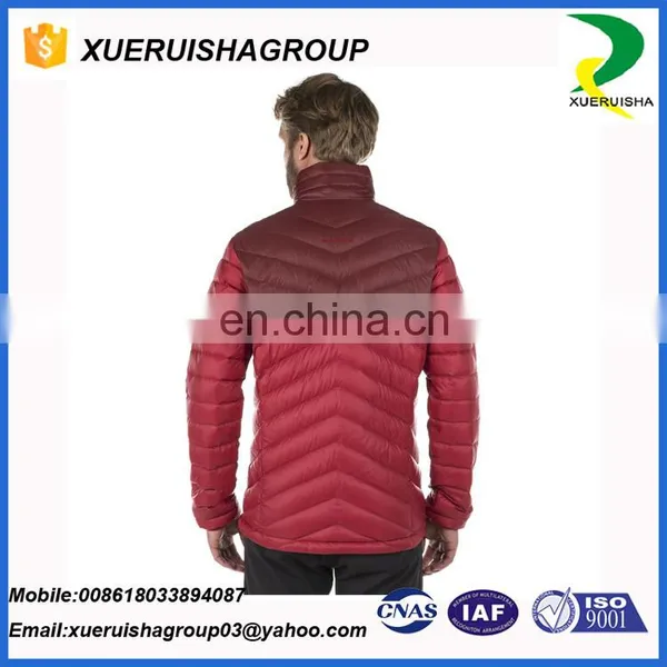 OEM Factory Price Fashion Westrn Foldable Men Down Jacket for Winter photo-6