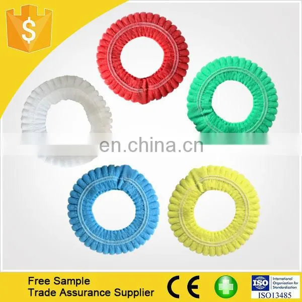 Disposable Hair Nets/nonwoven Clip Cap/surgical Caps Colorful With CE photo-5