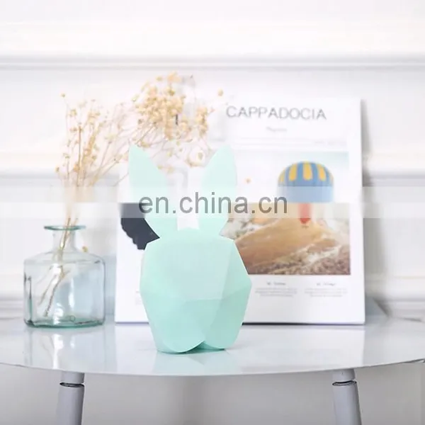 2017 Night Light Rabbit Alarm Clock ,LED Rechargable Clock With Lamp ,sound Control Clock photo-6