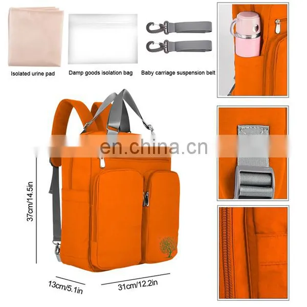 Double Shoulder Backpack Bag Baby Bag Especially for Mother photo-2