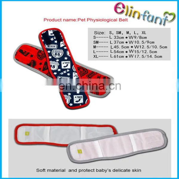 Elinfant Pet Products Washable Dog Diaper Pet Dog Clothes Hot Products