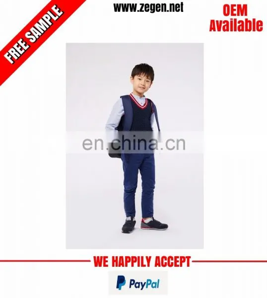 100% Cotton Boys School Uniform Manufacturer