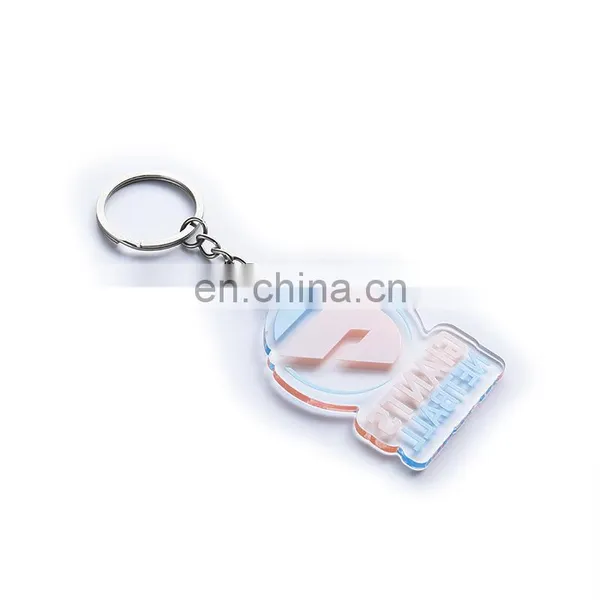 Custom Printed Plastic Acrylic Keychain photo-4