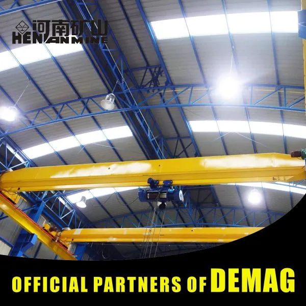 10ton 20ton 30ton Single Girder Electric Traveling Overhead Crane Specification With Hoist