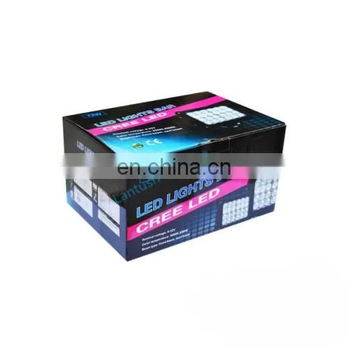 6.5inch Quad Row Led Light Bar 72w Spot Combo Beam IP68 photo-5