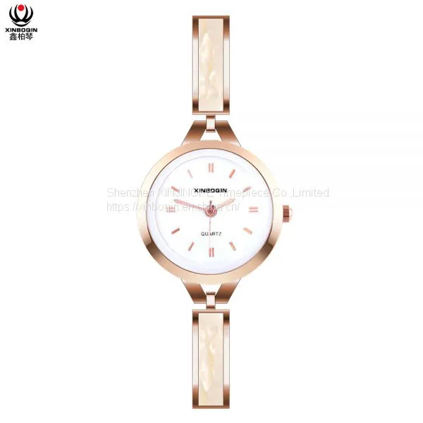 XINBOQIN Supplier Your LOGO Custom Minimalist Latest Design Fashion Quartz Acetate Ladies Watch photo-2