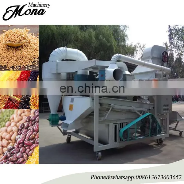 High Quality Small Grain Seed Cleaning Machine / Double Drum Pre-cleaner (Paddy Rice Wheat Lentils Corn Maize) photo-2