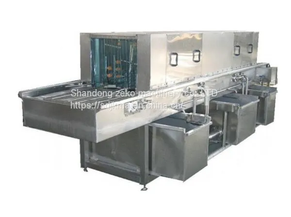 Tunnel Type Turnover Basket Washing Machine / Stainless Steel Basket Washing Machine photo-2
