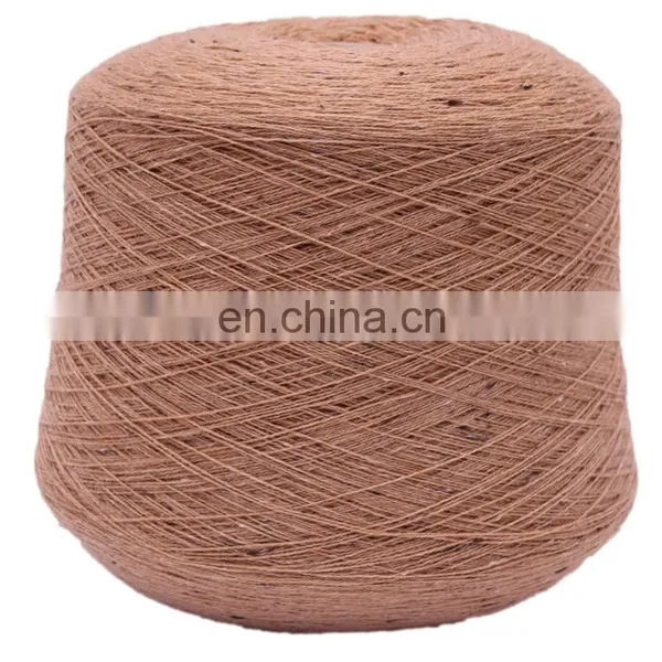 Nep Yarn 10% Wool 10% Cotton 25% Nylon 55% Acrylic Thick Wool Blended Yarn for Knitting photo-5