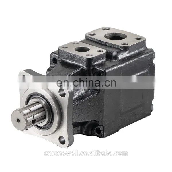 Russia Hot Selling PTO Drive Factory Supplier T6GC T7GB Single Hydraulic Vane Pump photo-6