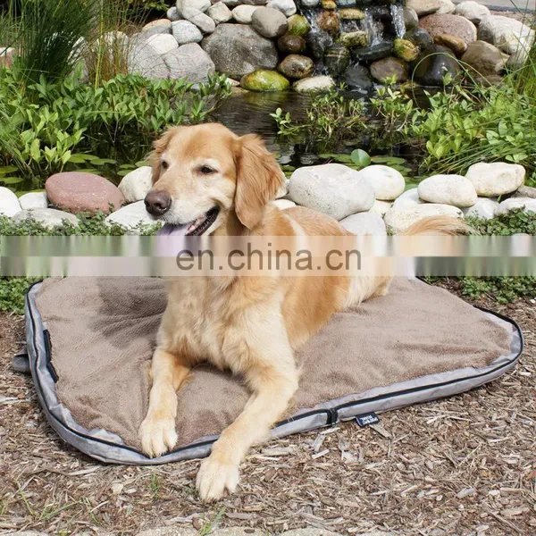 Luxury Waterproof Pet Bed Portable Sofa Bed Travel Dog Car Mat Outdoor Multi-Use Storage Bag With Handle , High End Pet Products photo-7