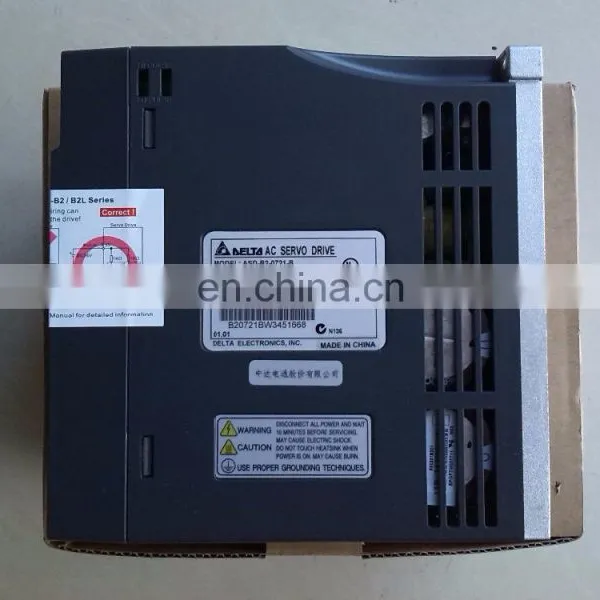 Delta Servo Motor With Brake 750W ECMA-C10807SS/FS+A2 ASD-A2-0721-L photo-5