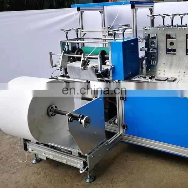 400*160mm 520*160mm Waterproof PP Nonwoven Medical Overshoes Making Machine photo-2