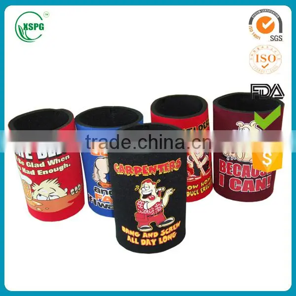 Neoprene can sleeve, insulated beer cooler bag