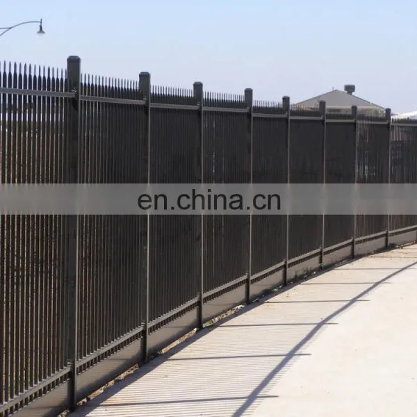 Coated Zinc Steel/galvanized Fence Backyard Metal China Supplier Wholesale High Quality PVC Garden Fence Trellis & Gates photo-3