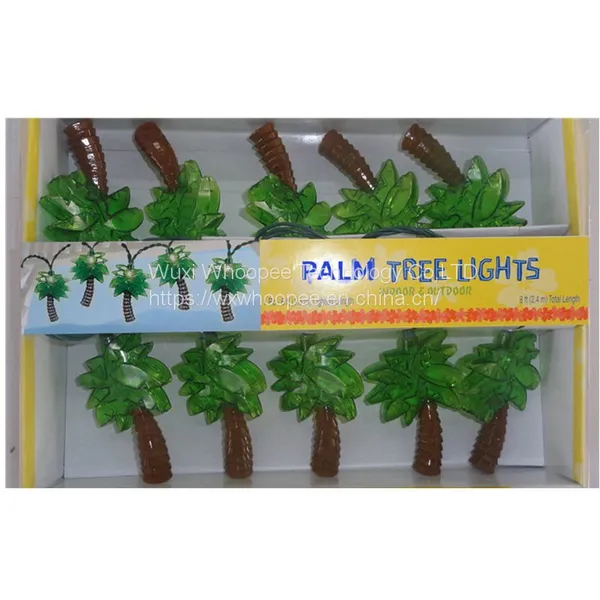 Christmas String Lights for Decoration, Lighted Starfish Seashore Plam Tree Goblet Butterfly Fairy Lights photo-3