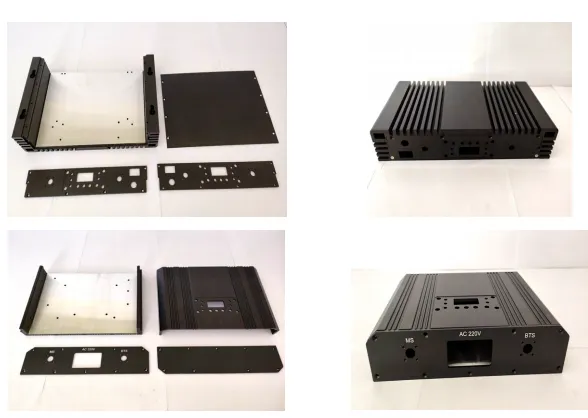 Customized Communication Equipment Aluminum Alloy Shell photo-2
