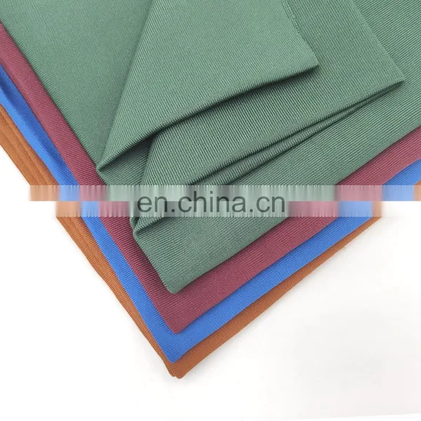Fast Delivery Time Smoothly Ribbed 1*1 2*2 Knitted Cuffs Flat Machine Knitting Rib Nanjing photo-4
