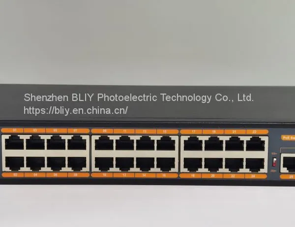 BLIY New Product 100M 24FE+2GE+1SFP POE POE Switch photo-2