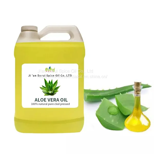 Fast Sell 25kg Bulk Price Massage Face Skin Oil Natural 100% Pure Organic Aloe Vera Oil for Long Hair Growth
