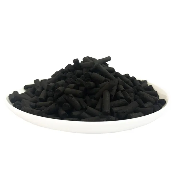 Coal-based Columnar Activated Carbon Column for Industrial Waste Gas Treatment CTC 55 Cylindrical Carbon In Stock