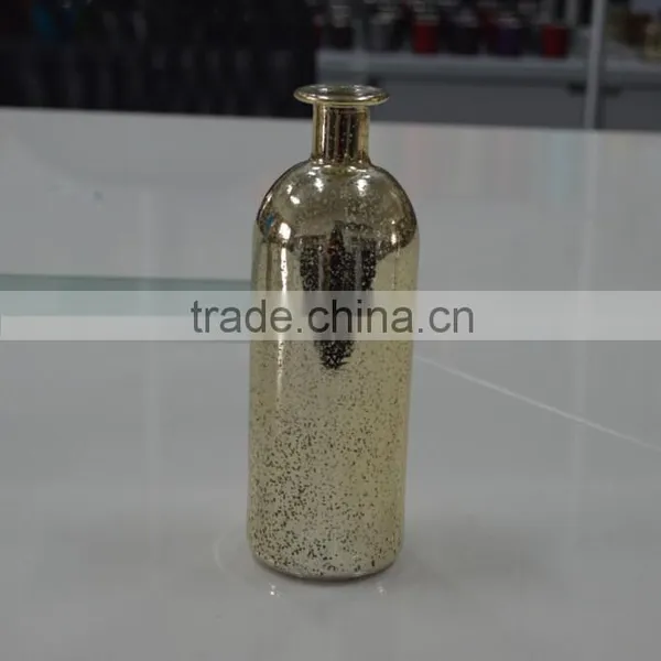 Small Size Gold Unique Shape Vases Flower Vase photo-3