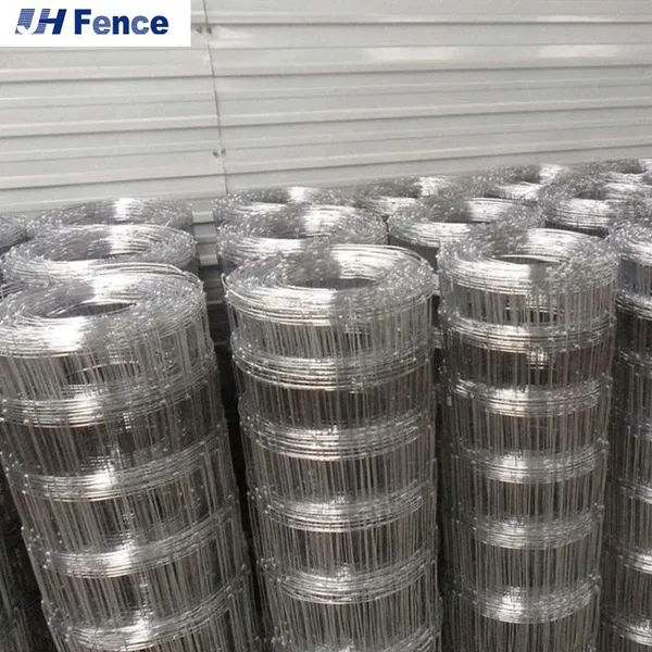 China Wholesale Cheap Horse Fence Powder Coated Cattle Fixed Knot Wire Mesh Fence Easily Assembled Heavy Duty Rural Fencing photo-5
