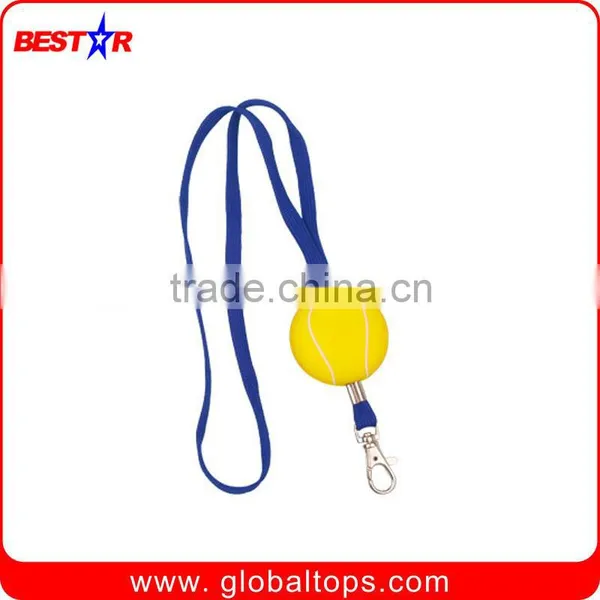 Lanyard With Stress Tennis Ball